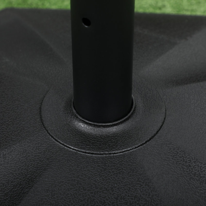 Arlmont & Co. Misal Metal Free Standing Umbrella Base Wayfair